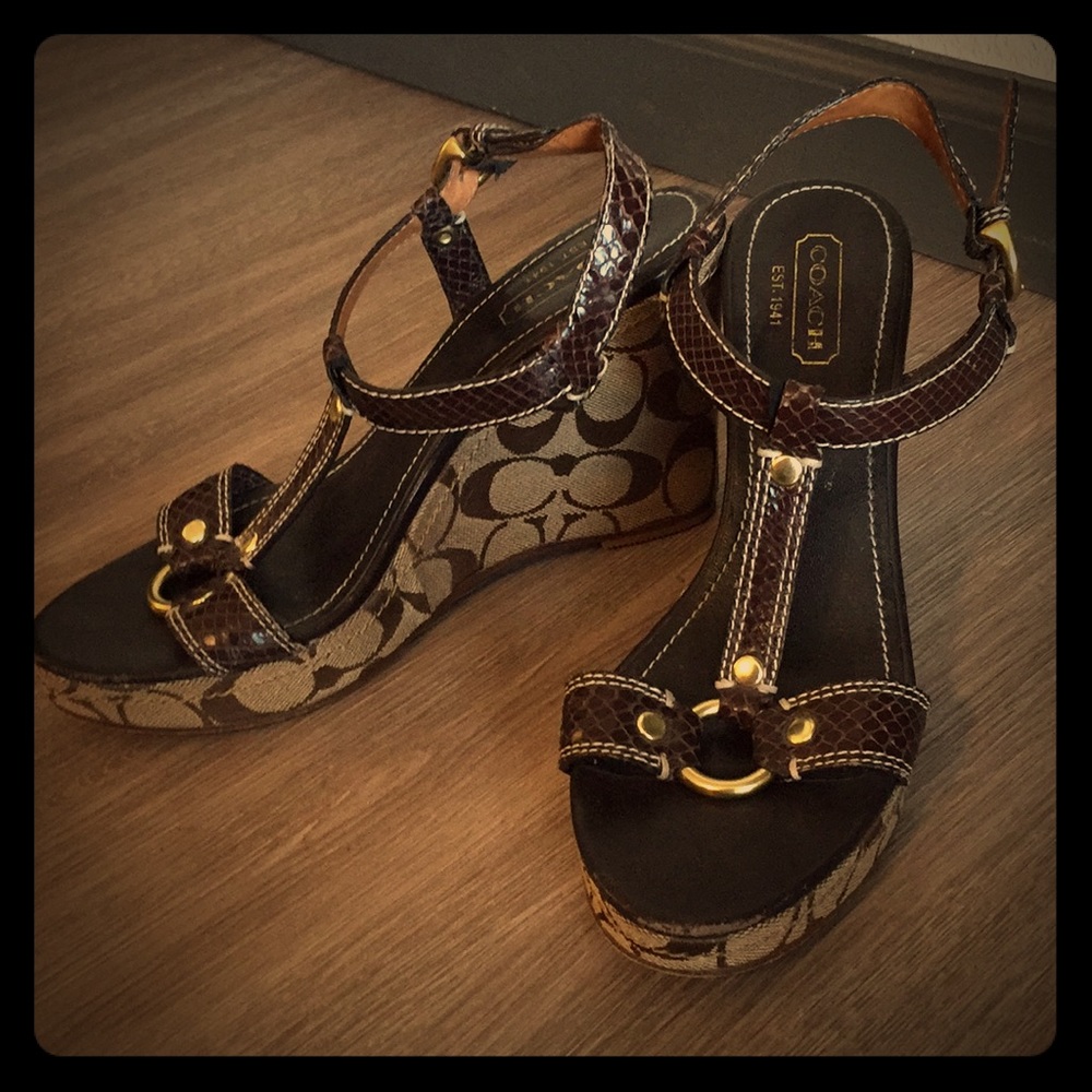 COACH wedges